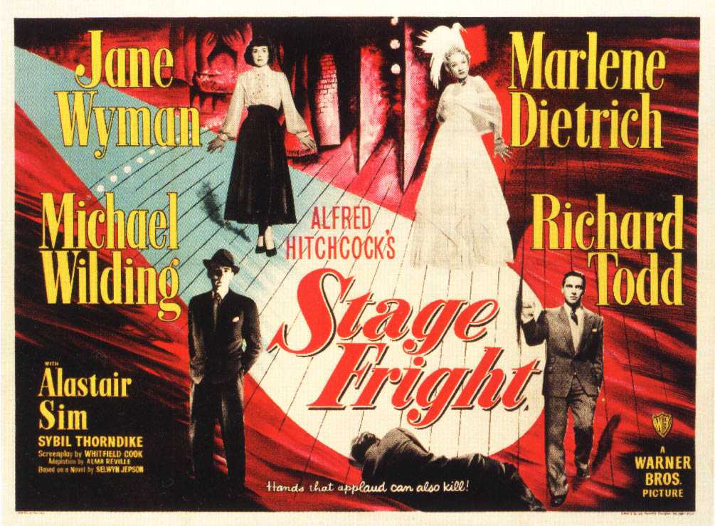 Classic Old Movie : Stage Fright 1950